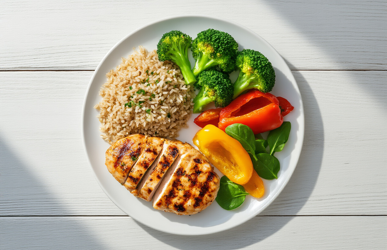 Build Balanced Meals Using the Proven Plate Model
