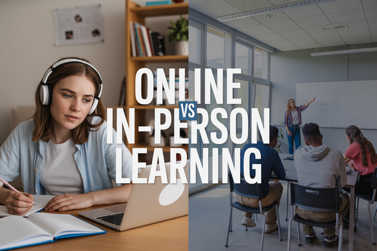 Online vs. In-Person Learning: Which Is Better?