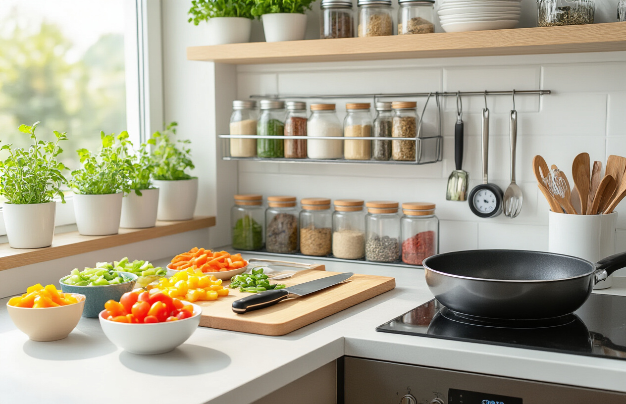 Fast Food Preparation and Kitchen Organization