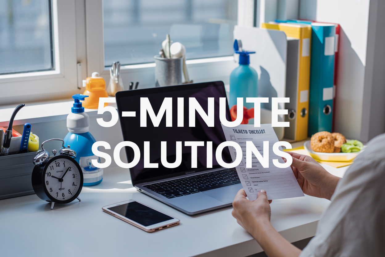 12 Common Problems You Can Solve in Under 5 Minutes