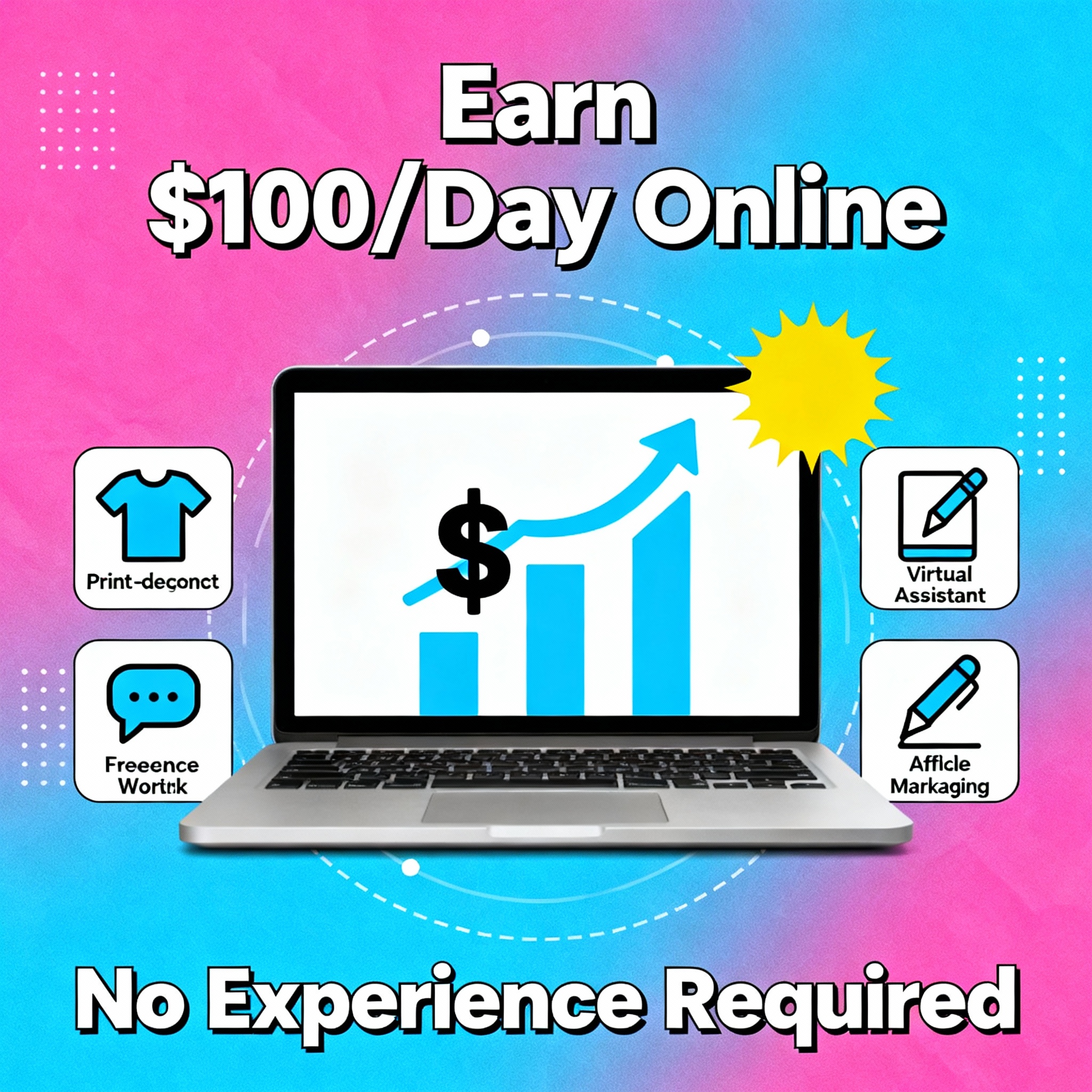 How to Make $100/Day Online Without Any Experience