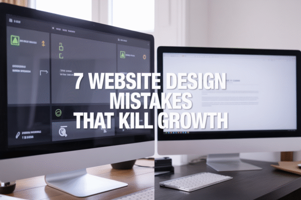 7 Website Design Mistakes That Kill Your Business Growth