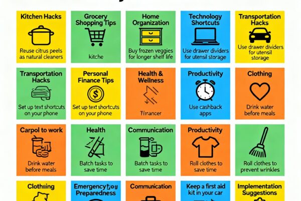 25 Simple Daily Life Hacks That Will Save You Time and Money