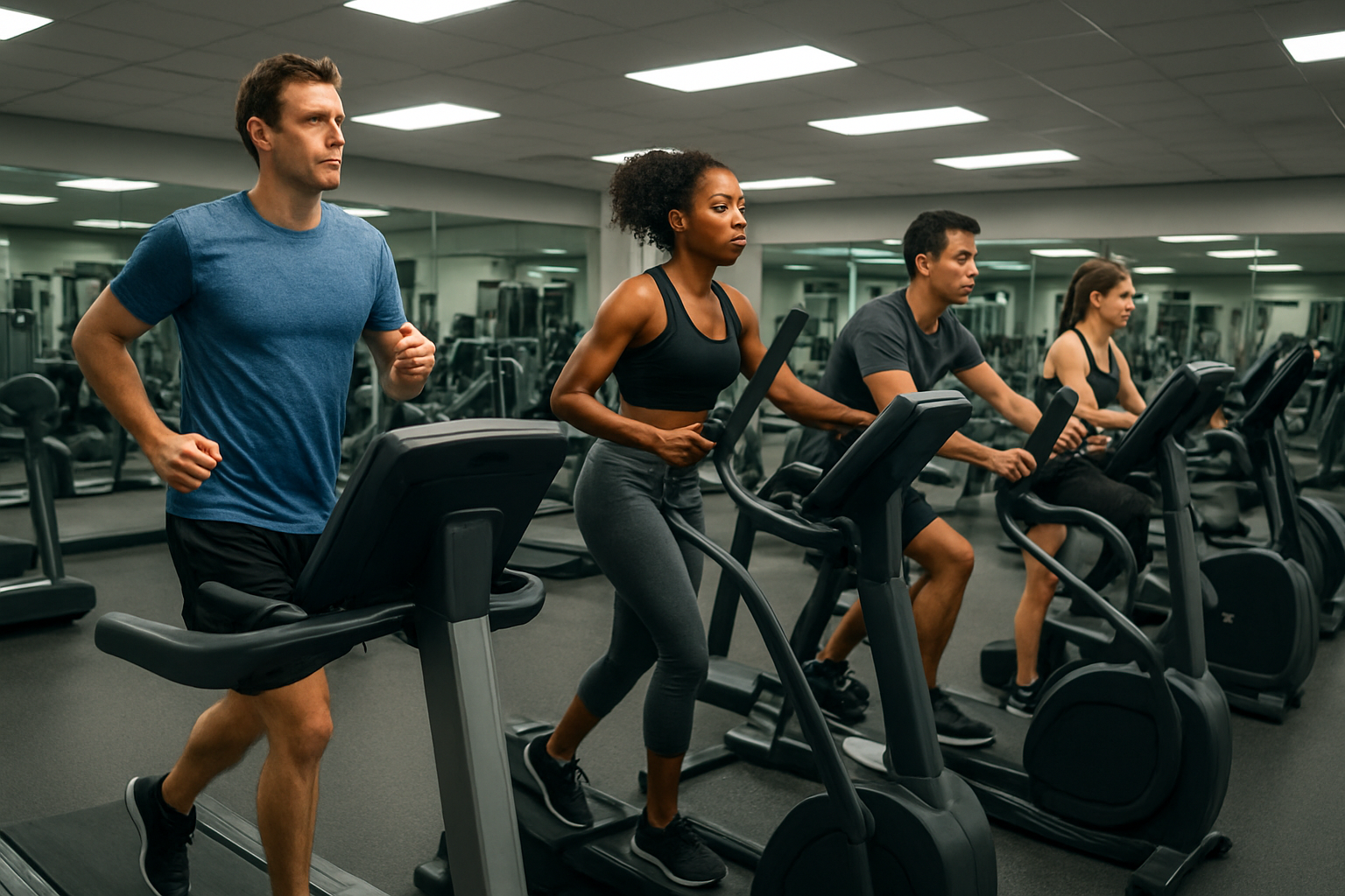 Commercial Gym Calorie Burning Benefits