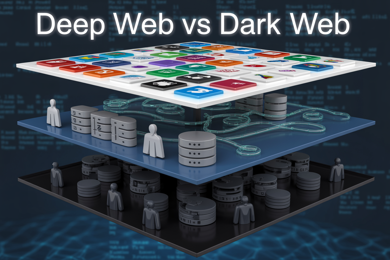 The Dark Web vs. Deep Web: What's the Difference?