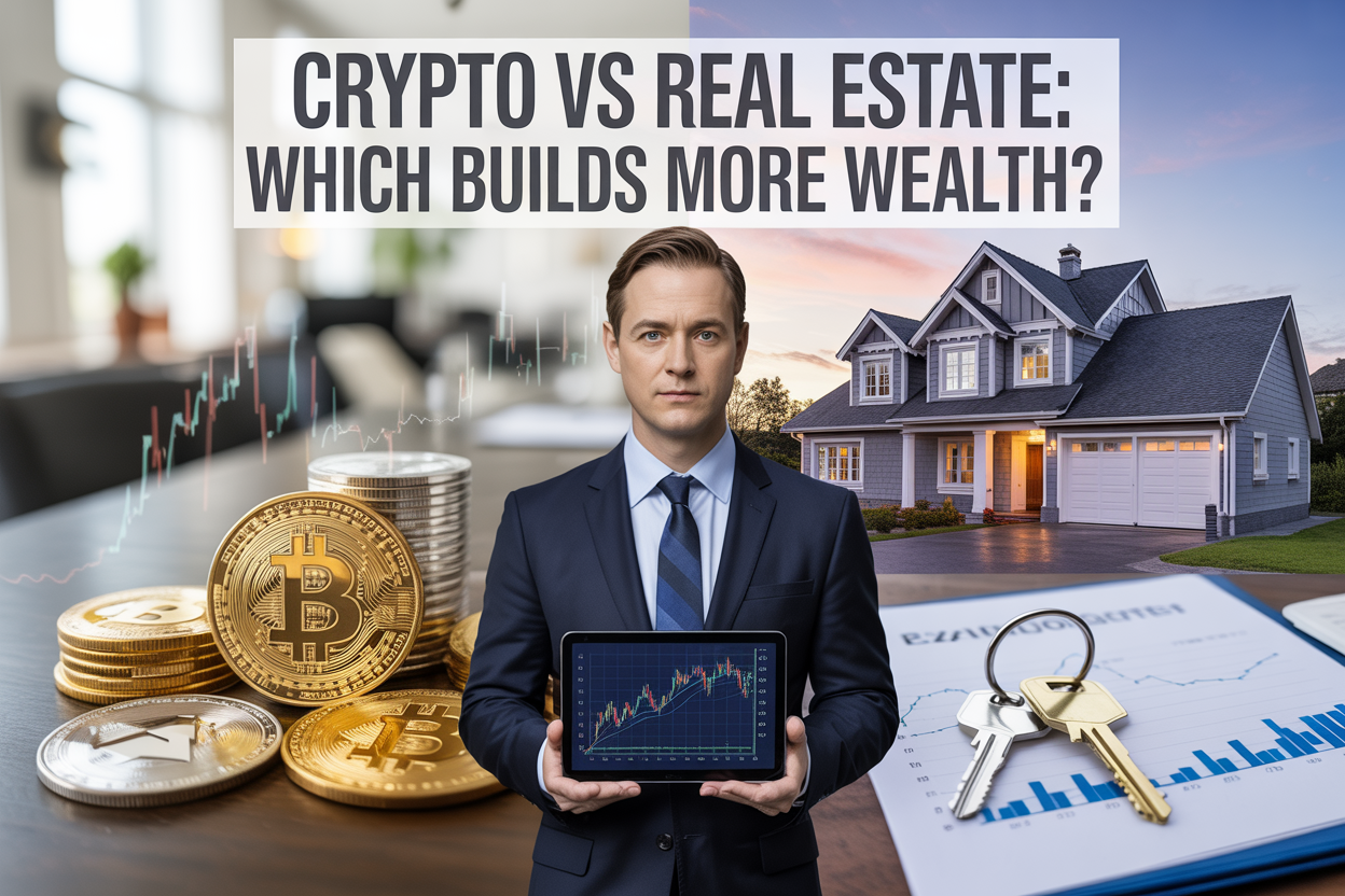 Crypto vs. Real Estate: Which Builds More Wealth?