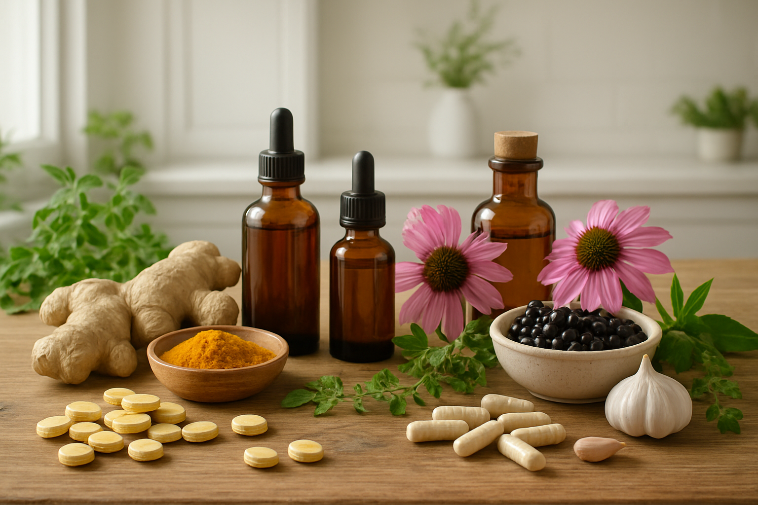 Powerful Natural Remedies and Supplements for Immune Support