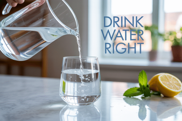 You're Drinking Water Wrong. Here's the Right Way