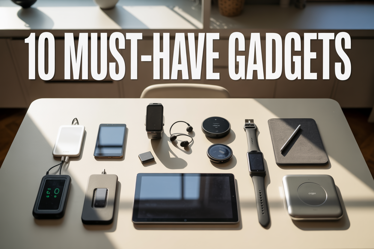10 Must-Have Gadgets That Will Change Your Life