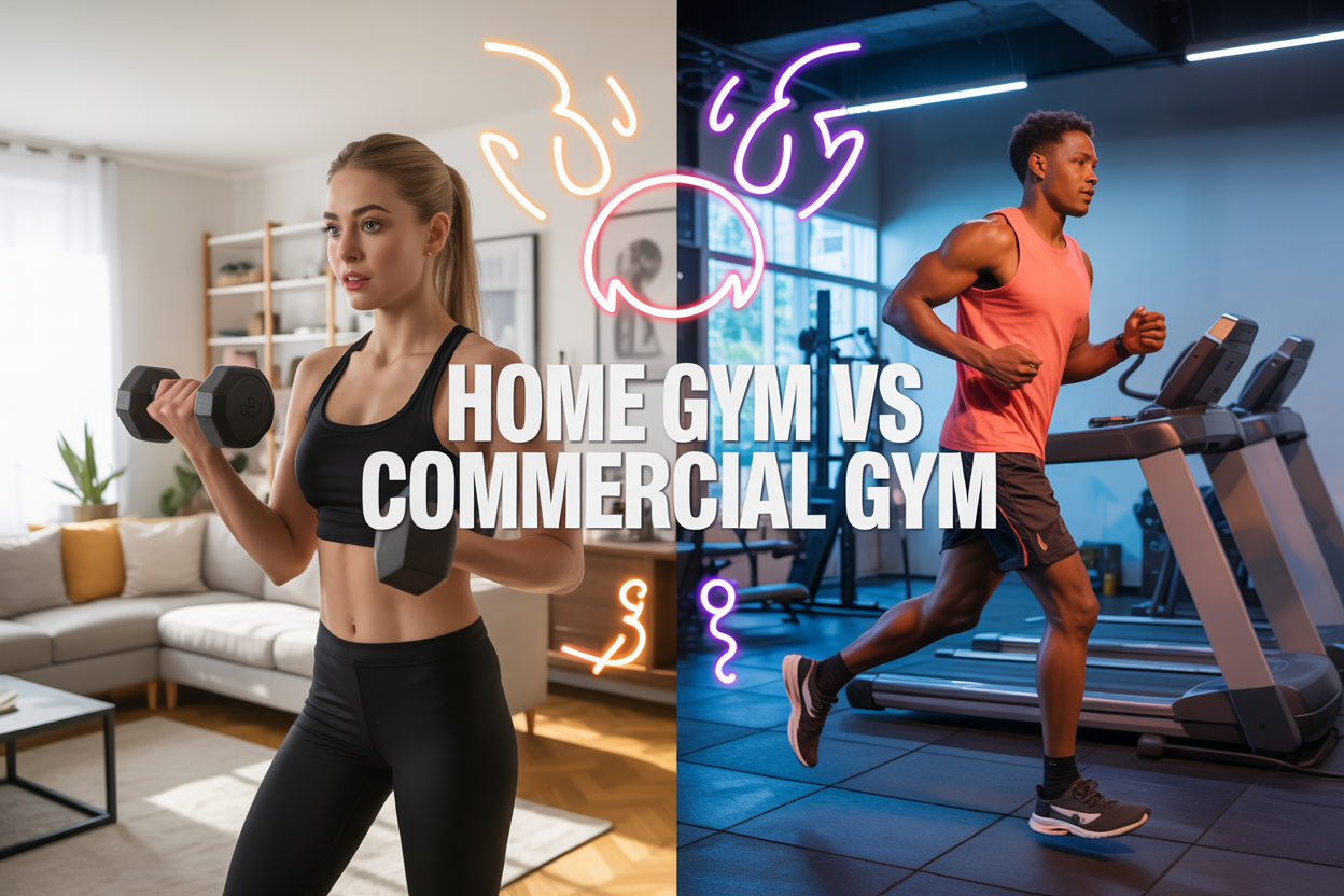 Home Gym vs. Commercial Gym: Which Burns More Calories?