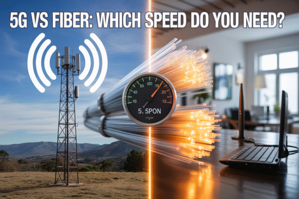 5G vs. Fiber: Which Internet Speed Do You Really Need?