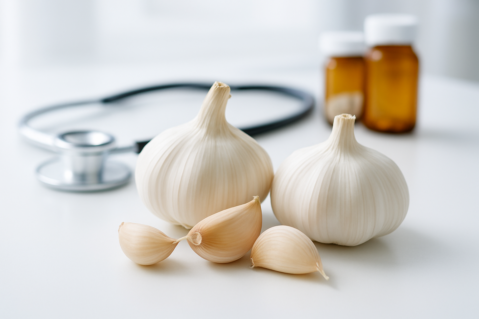Garlic Outperforms Antibiotics and Heart Medications