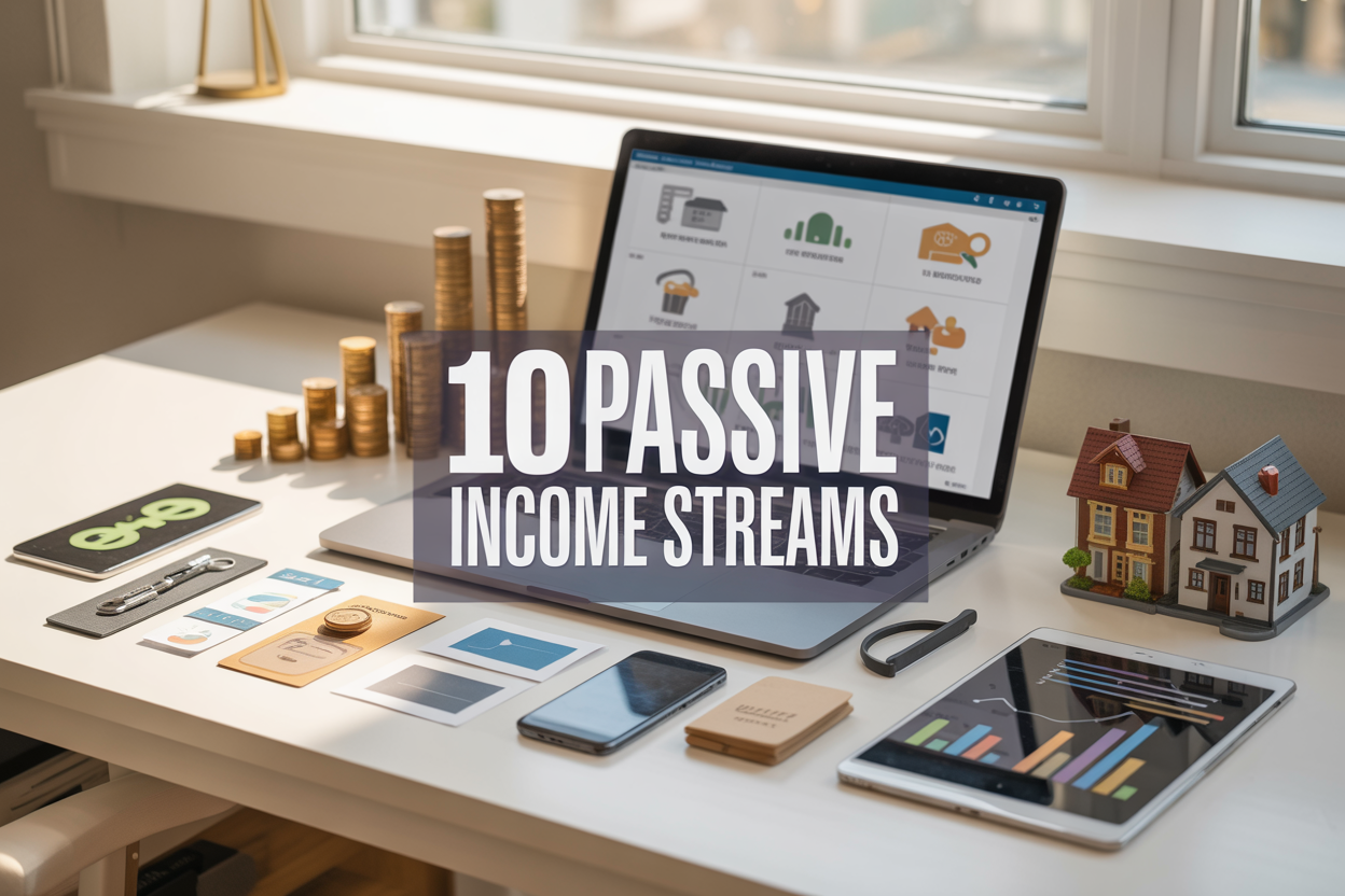 10 Passive Income Streams You Can Start This Weekend