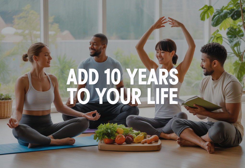 5 Simple Habits That Add 10 Years to Your Life