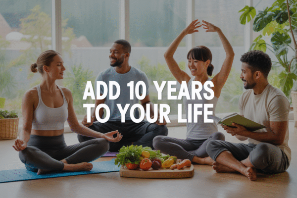 5 Simple Habits That Add 10 Years to Your Life