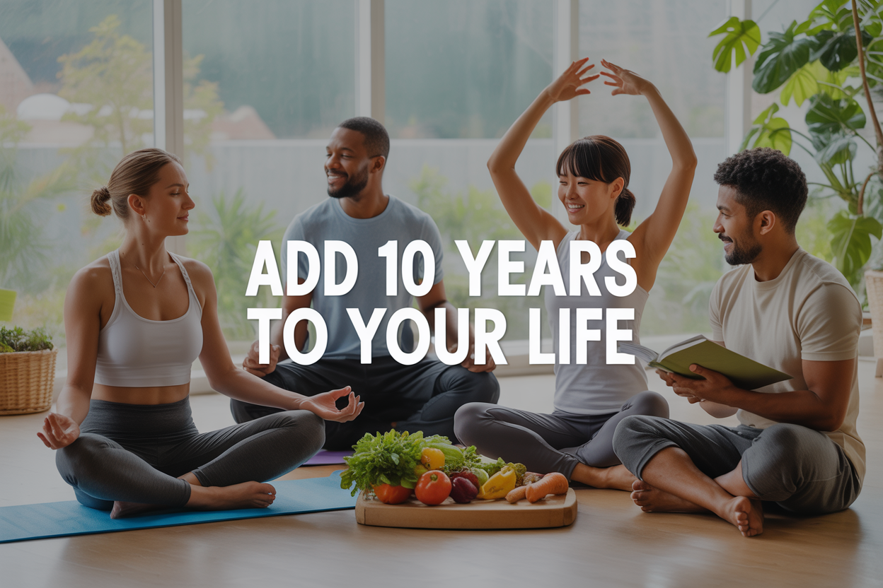 5 Simple Habits That Add 10 Years to Your Life
